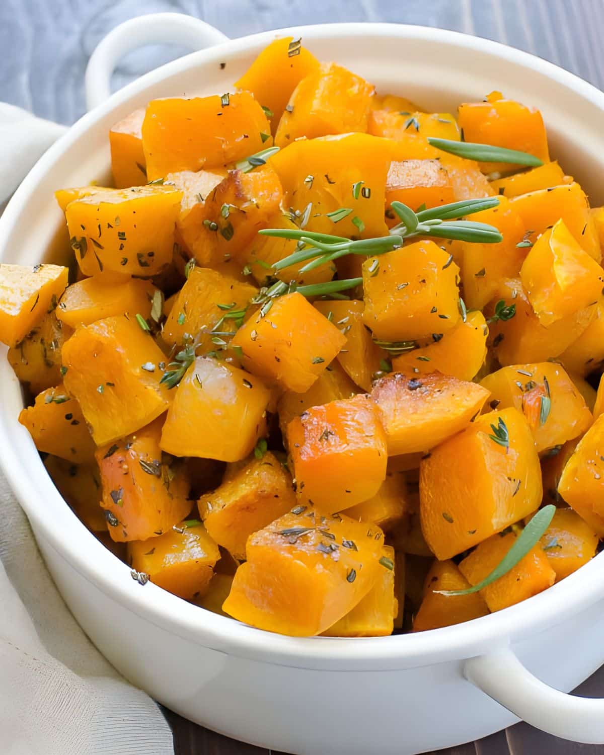 Oven-Roasted Butternut Squash | Garlic & Zest