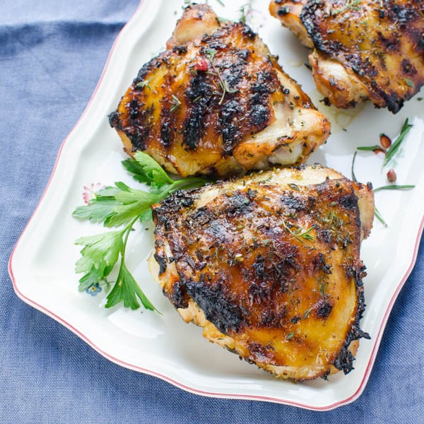 Grilled Chicken with Herb Dry-Rub