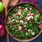 Farro Pomegranate Kale Salad