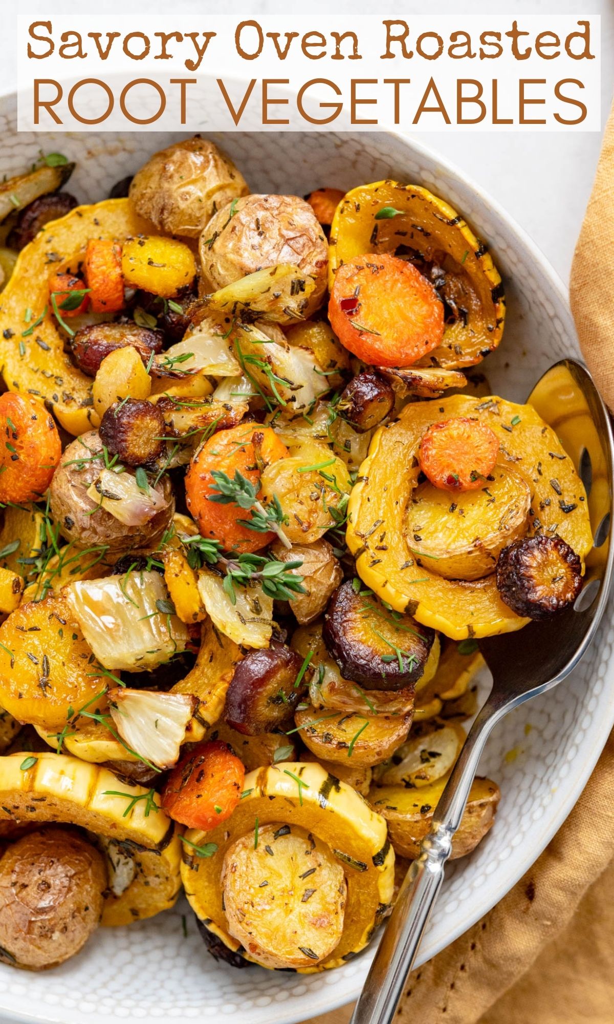 Oven Roasted Fall Vegetables - Garlic & Zest