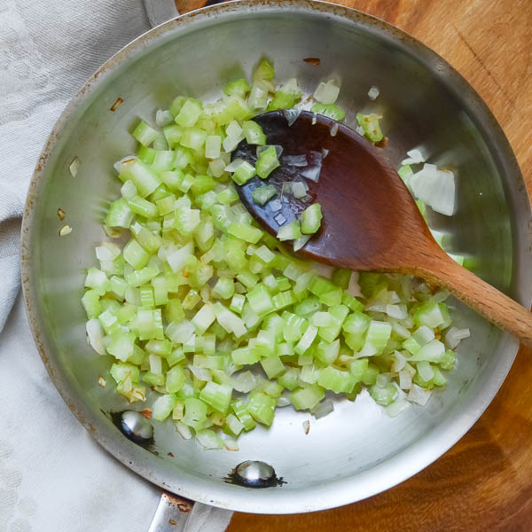 sautéing vegetables.