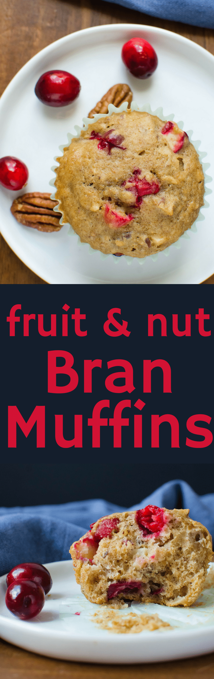 The best bran muffins recipe is here- fruit muffins - loaded w/goodies! Fruit and nut bran muffins are healthy & delish. A great raisin bran muffins recipe. #muffins #branmuffins #brunch #breakfast #apples #cranberries #raisinbran #pecans #almondmilk #eggs #healthybreakfast #christmas #newyearsday #easterbrunch #christmasbrunch #mothersday #bakingmuffins #muffinrecipe #branmuffinrecipe 