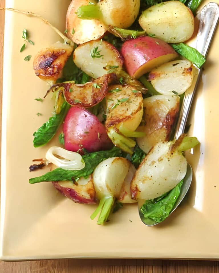 Turnips, Potatoes and Greens