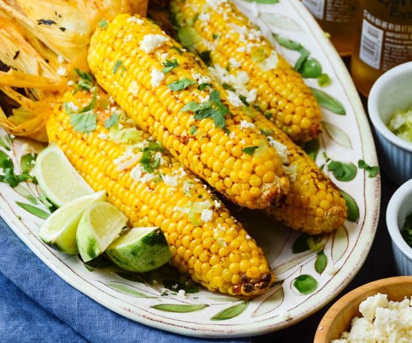 Grilled Chipotle Lime Corn