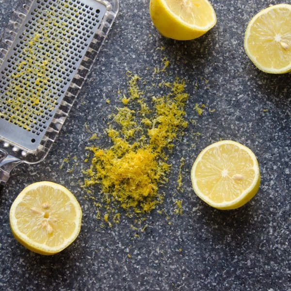 lemons and zest