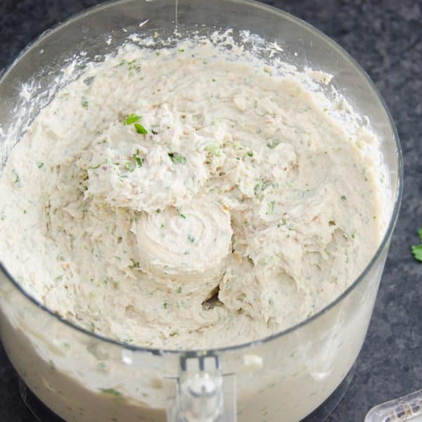 Smoked Fish Dip in a food processor