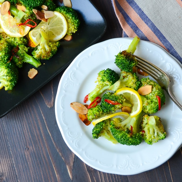 Ottolenghi's grilled broccoli with chili and garlic | Garlic + Zest