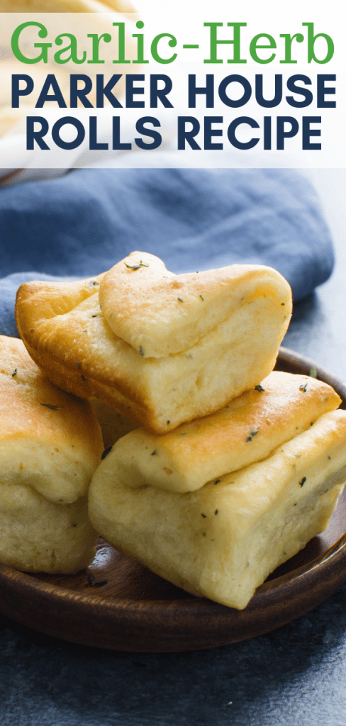 Love soft dinner rolls? This Garlic Herb Parker House Rolls Recipe make the best dinner rolls. Try these easy homemade yeast rolls tonight. #parkerhouserollsrecipe #softdinnerrolls #fluffydinnerrolls #thanksgivingdinnerrolls #easyhomemadeyeastrolls #garlicherb #bestdinnerrolls #thanksgiving #christmas #easter #yeastrolls #butterrolls #softrolls #garlicbread #holidayrolls #holidays #yeastrolls #homemadeyeastrolls