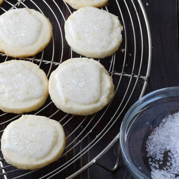 key lime sparkle cookies | Garlic + Zest