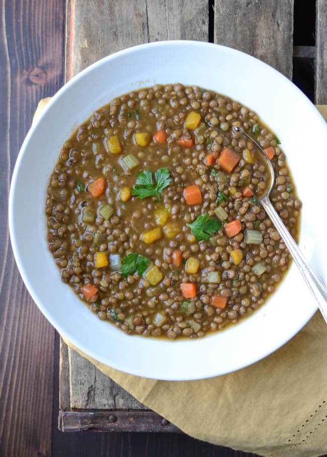 hearty lentil butternut soup-17