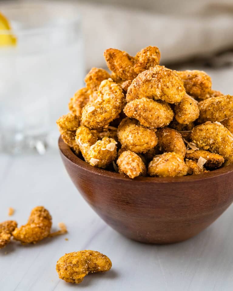 Curry Coconut Roasted Cashews