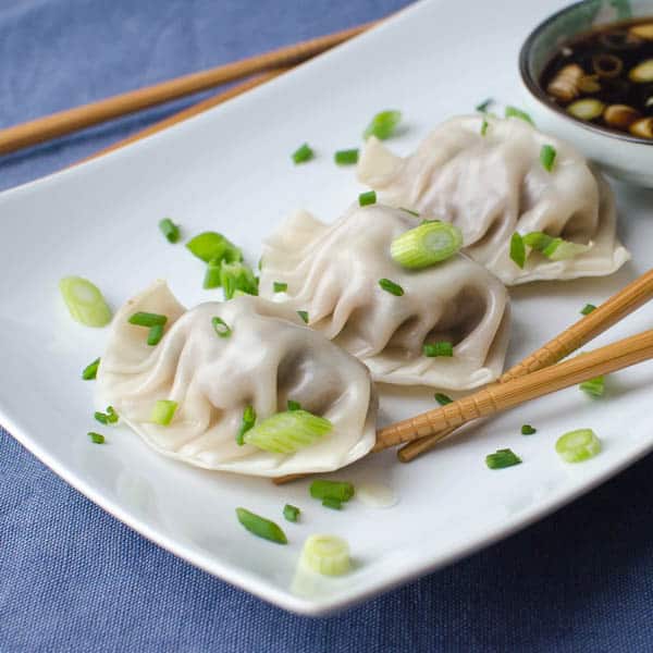 Asian Pork Dumplings | Garlic + Zest