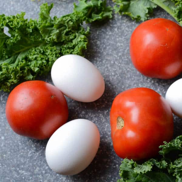 Cheesy Tomato Egg Gratin | Garlic + Zest