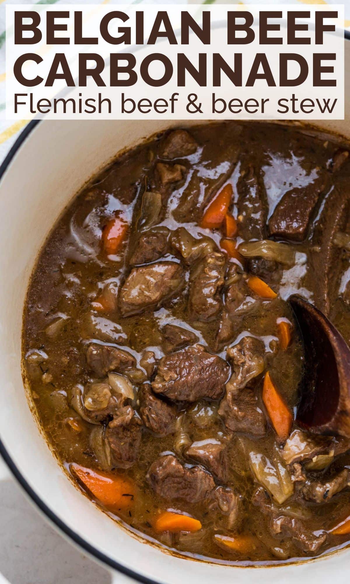 a pin of the belgian beef carbonnade to save on Pinterest.