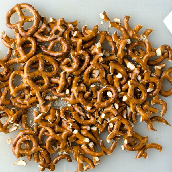 broken pretzels