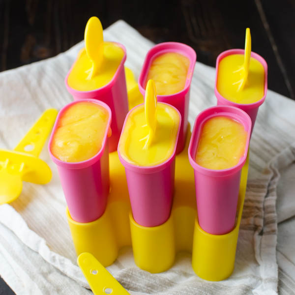 Mango Colada Popsicles | Garlic + Zest