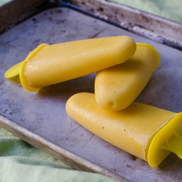 Mango Colada Popsicles | Garlic + Zest