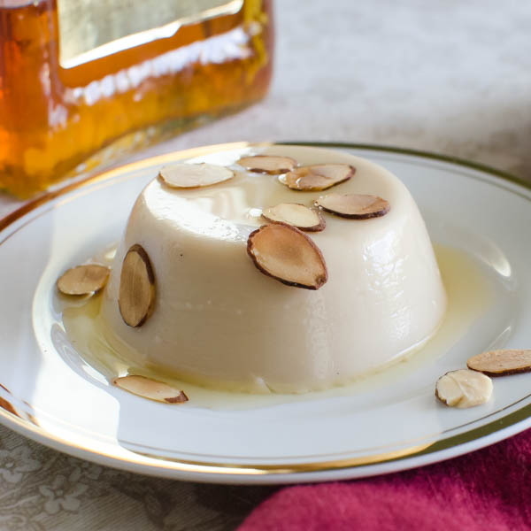 Toasted Almond Dream Panna Cotta | Garlic + Zest