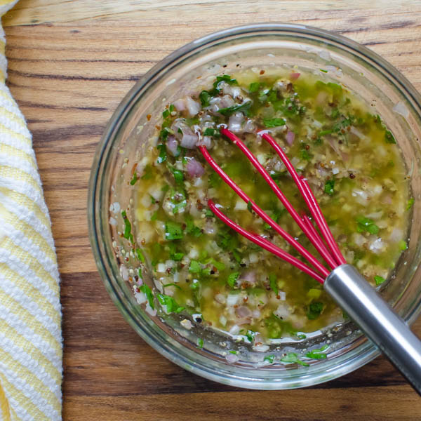 Tangy Green Bean Ciliegine Salad | Garlic + Zest