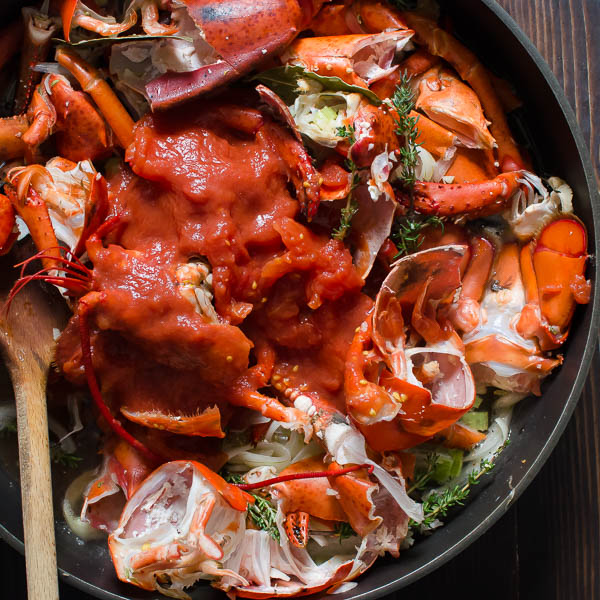 Homemade Lobster Stock | Garlic + Zest