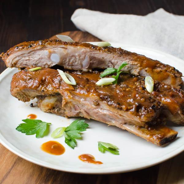 Easy Oven-Style Pork Spareribs | Garlic + Zest