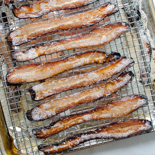 cooking bacon