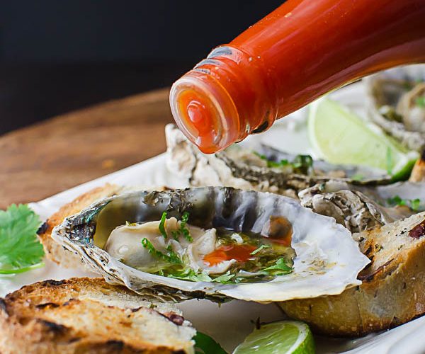 Citrusy Grilled Oysters