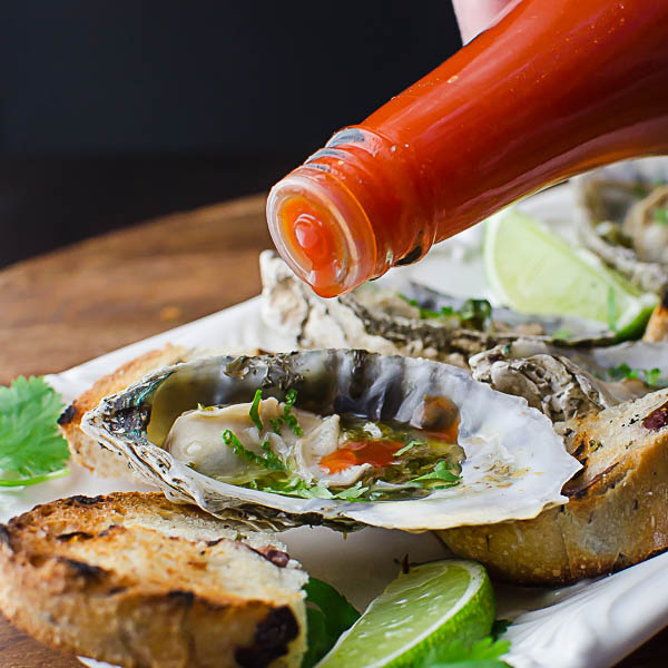 Citrusy Grilled Oysters