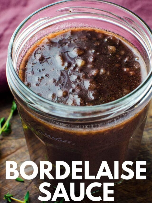 How To Make Bordelaise Sauce