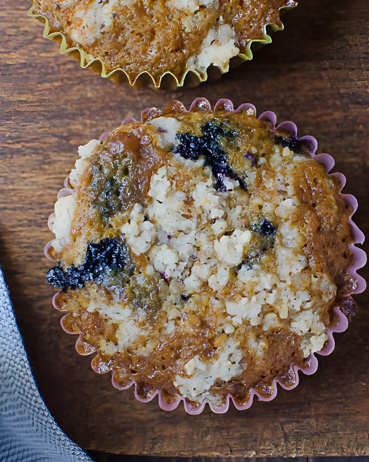 Glute free blueberry muffins.