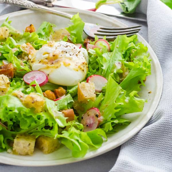 Tangy Frisee Lardons Salad Garlic Zest,Ribs Temperature