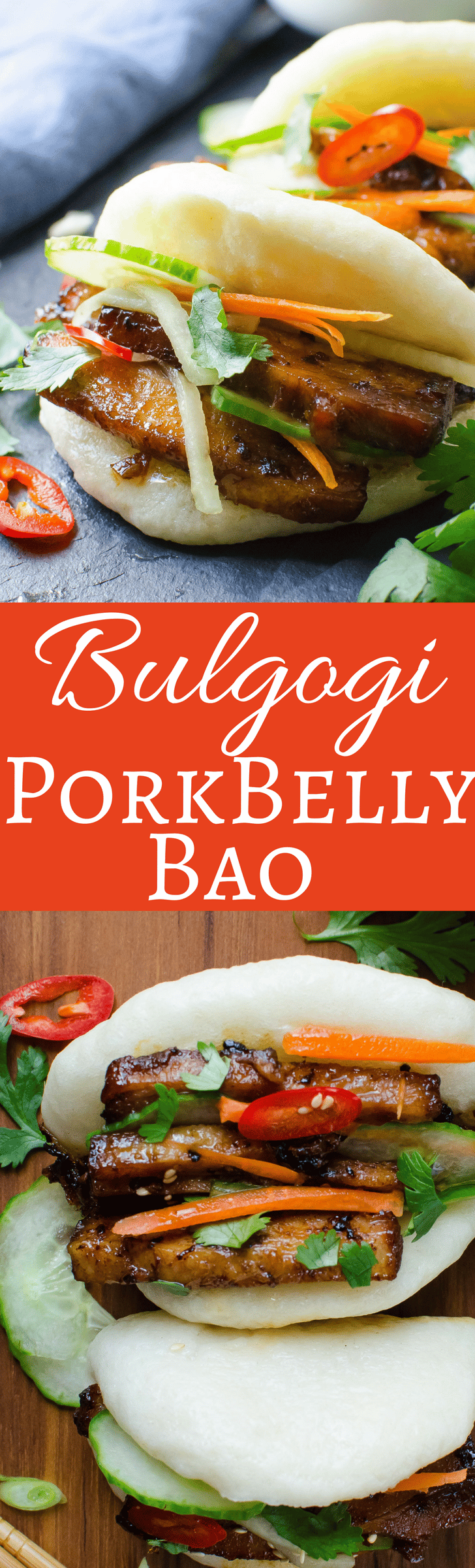 This easy recipe for Asian Steamed Pork Buns is a winner! Bulgogi Pork Belly Bao gets its flavor from a spicy, sweet savory marinade that will have you licking your fingers and going back for more!