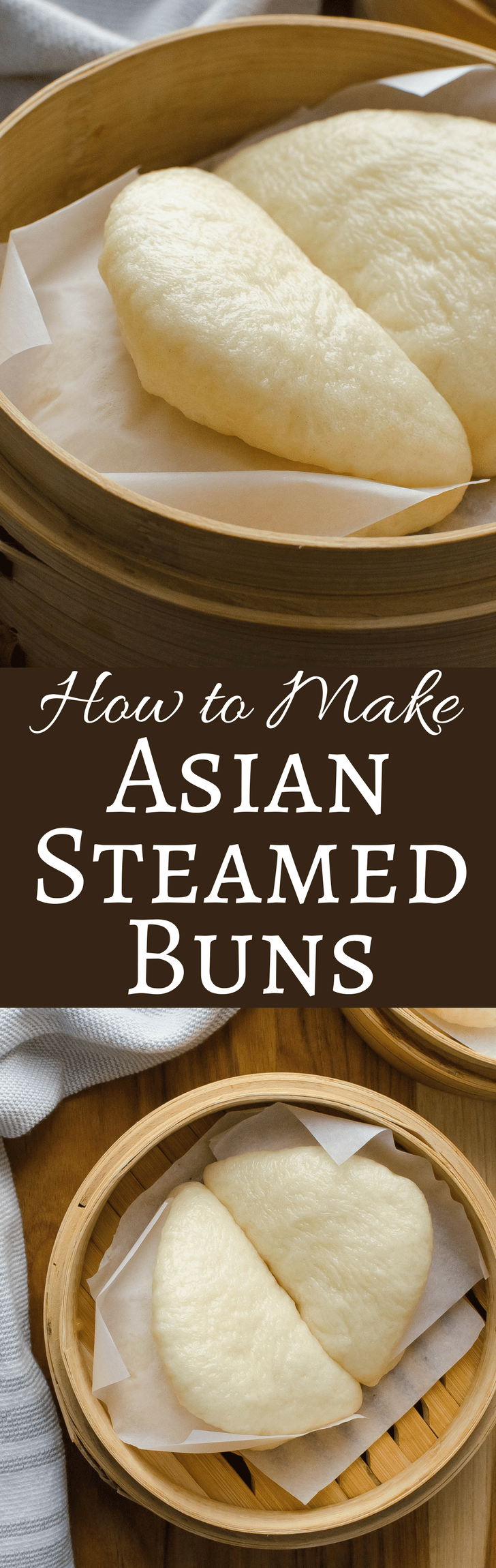 If you love Bao Buns, but have never made them, get this step-by-step recipe that will teach you how to make Asian Steamed Buns at home! These Asian buns are delicious with any number of fillings. #bao #asianbuns #baobuns #baobunrecipe #asianbunrecipe #steamedbuns #steamedbunrecipe #howtomakesteamedbuns #asiansteamerrecipe #asiansteamer