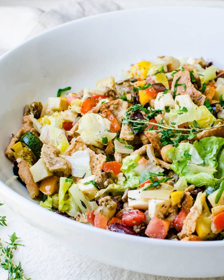 Mediterranean-Style Fattoush Salad