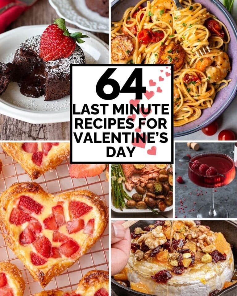 Last Minute Valentine’s Recipes