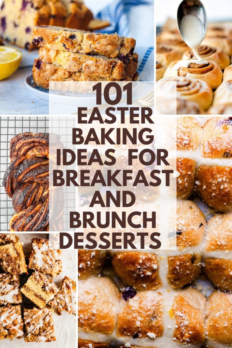 101 Easter Baking Ideas for Breakfast and Brunch Desserts