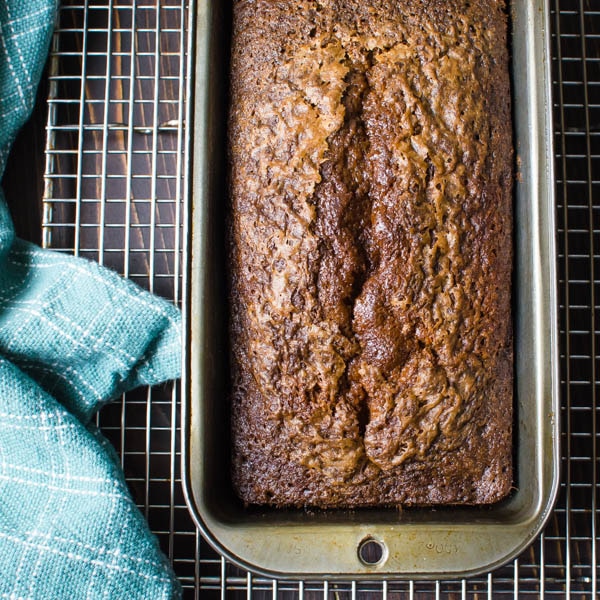 Ultra Moist Zucchini Bread baked.