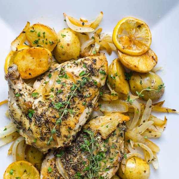 Pan Roasted Chicken Breasts with Dijon Sauce