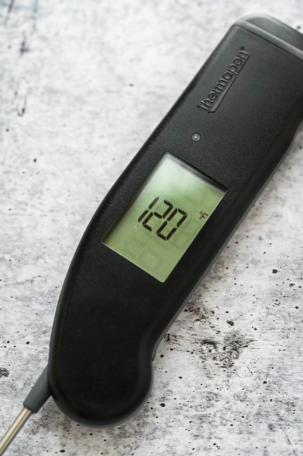 A digital read thermometer so you know when the meat is done.