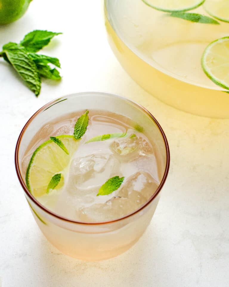 Guava Limeade Summer Mocktail