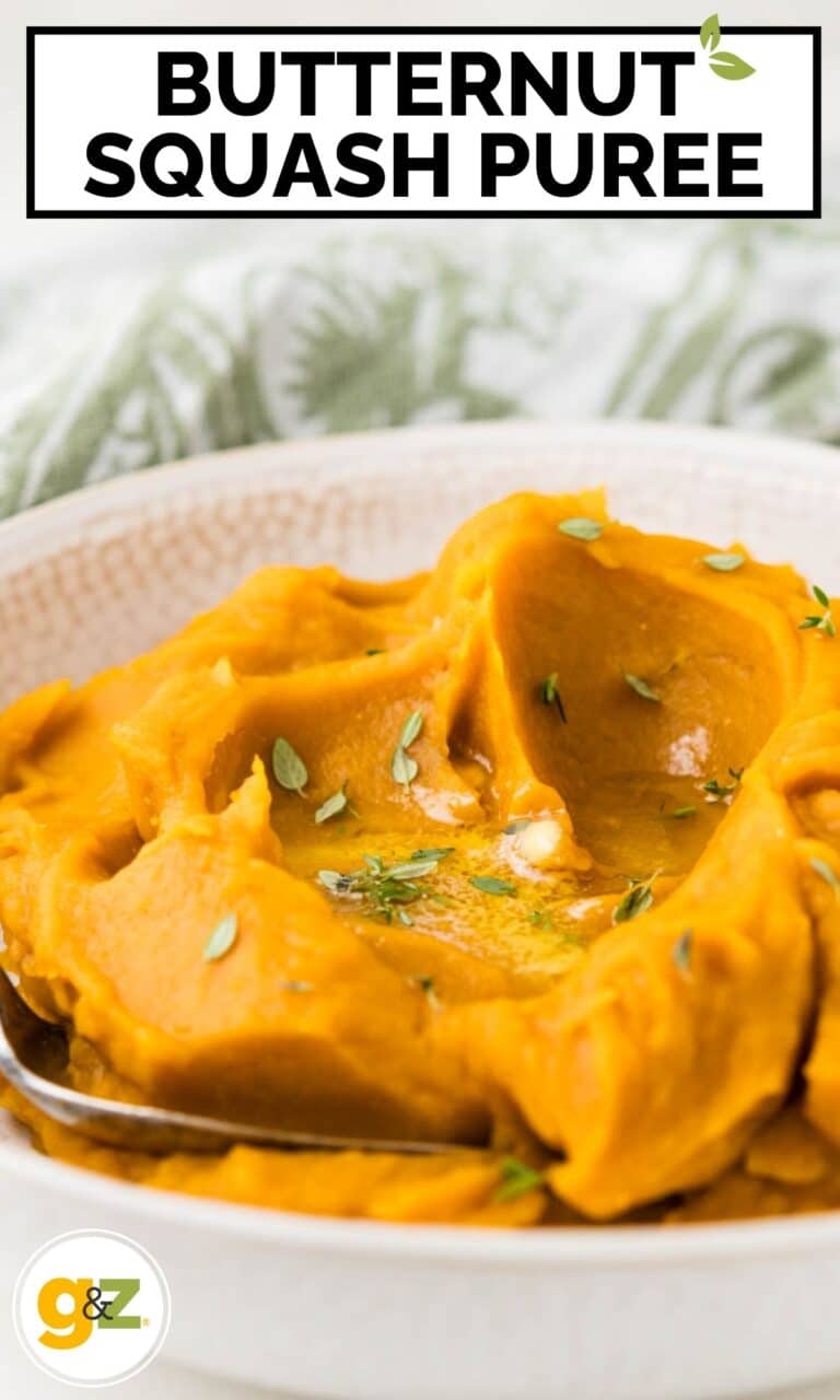 Butternut Squash Puree | Garlic & Zest