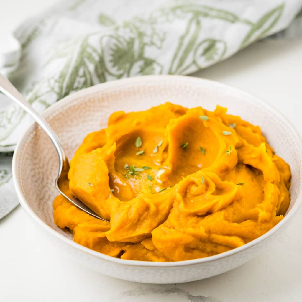 Butternut Squash Puree | Garlic & Zest