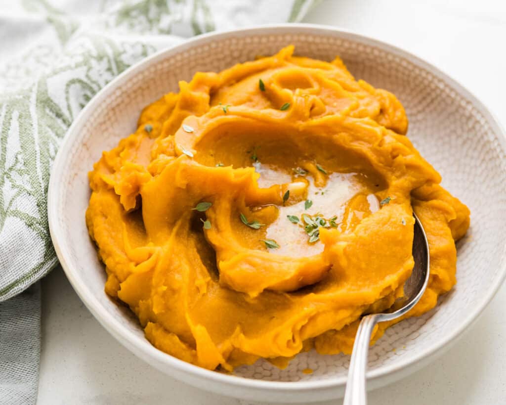 Butternut Squash Puree | Garlic & Zest