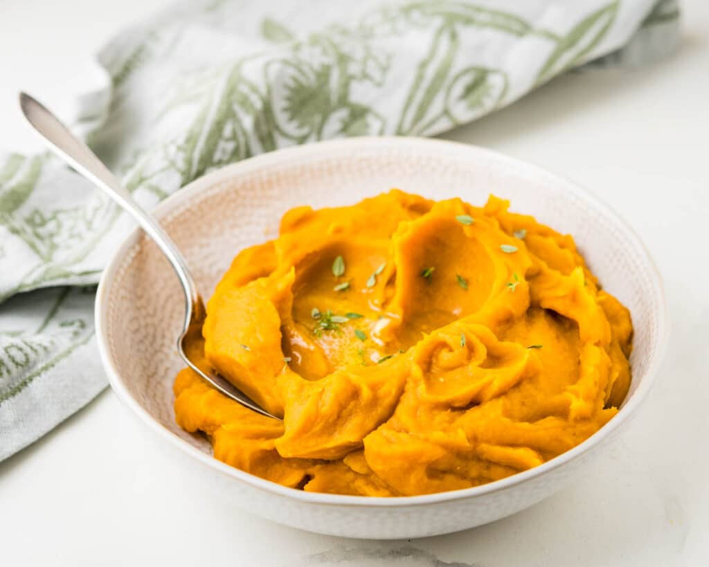 Butternut Squash Puree | Garlic & Zest