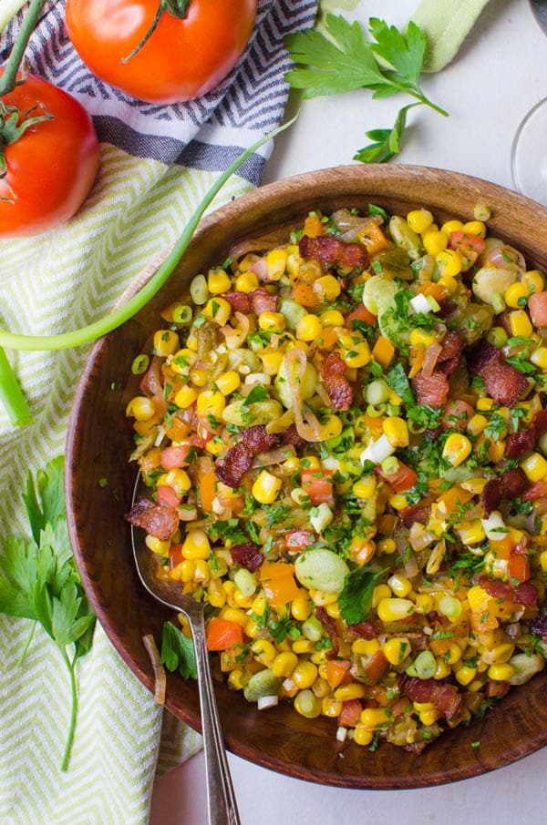 Corn side dish is a Thanksgiving tradition