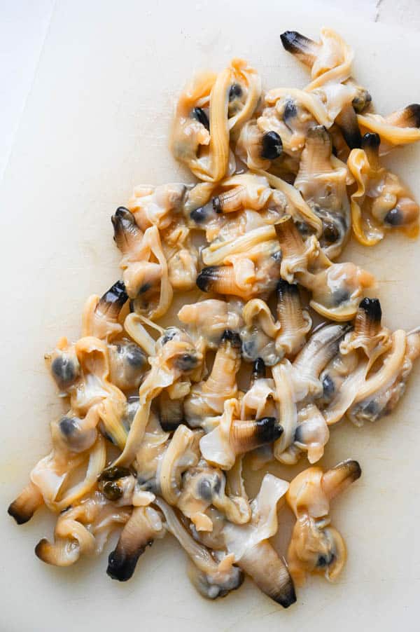 Whole sales belly clams
