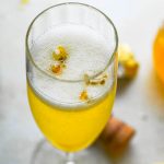 Champagne Passion Fruit Cocktail - An Easy Bellini Recipe