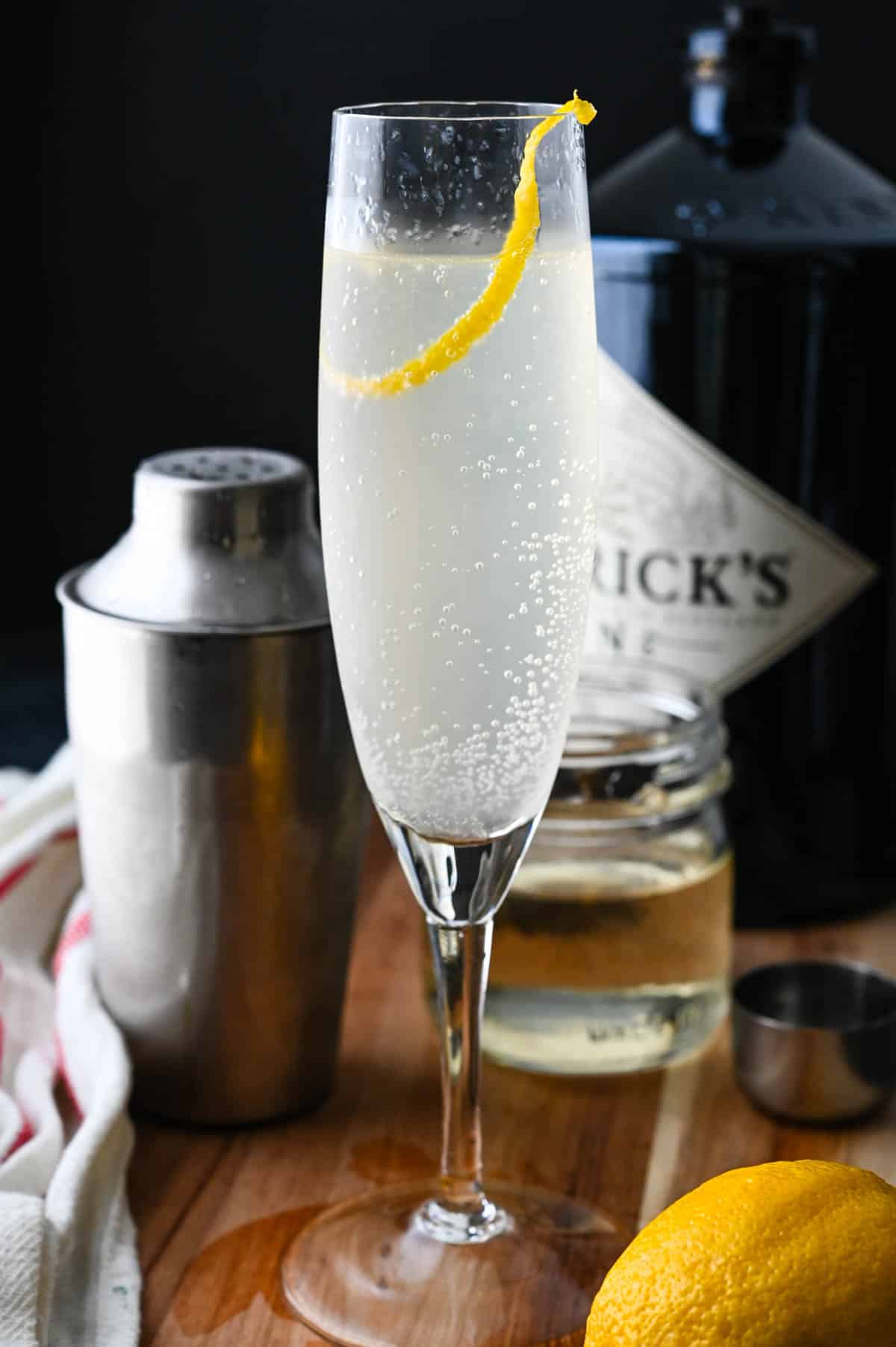 French 75 with a twist.