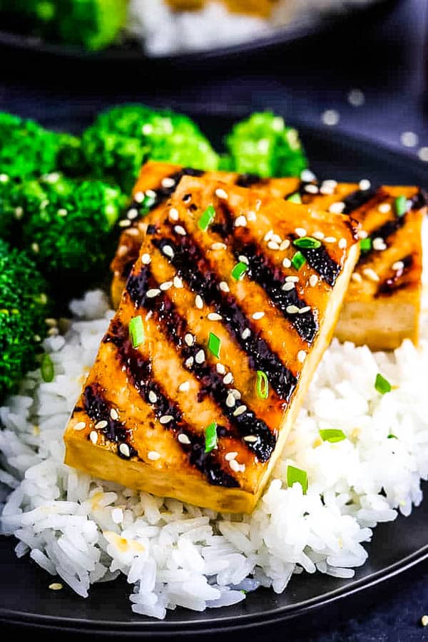 Sesame Ginger Grilled Tofu