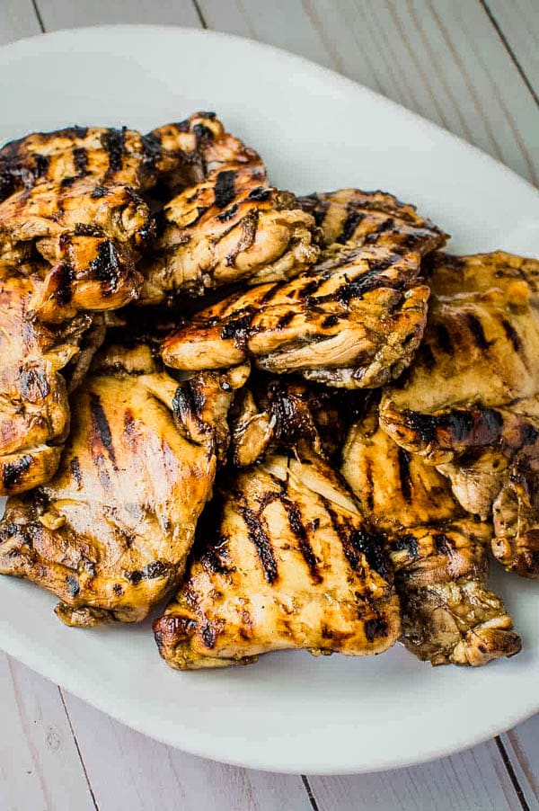 Easy Balsamic Marinated Grilled Chicken